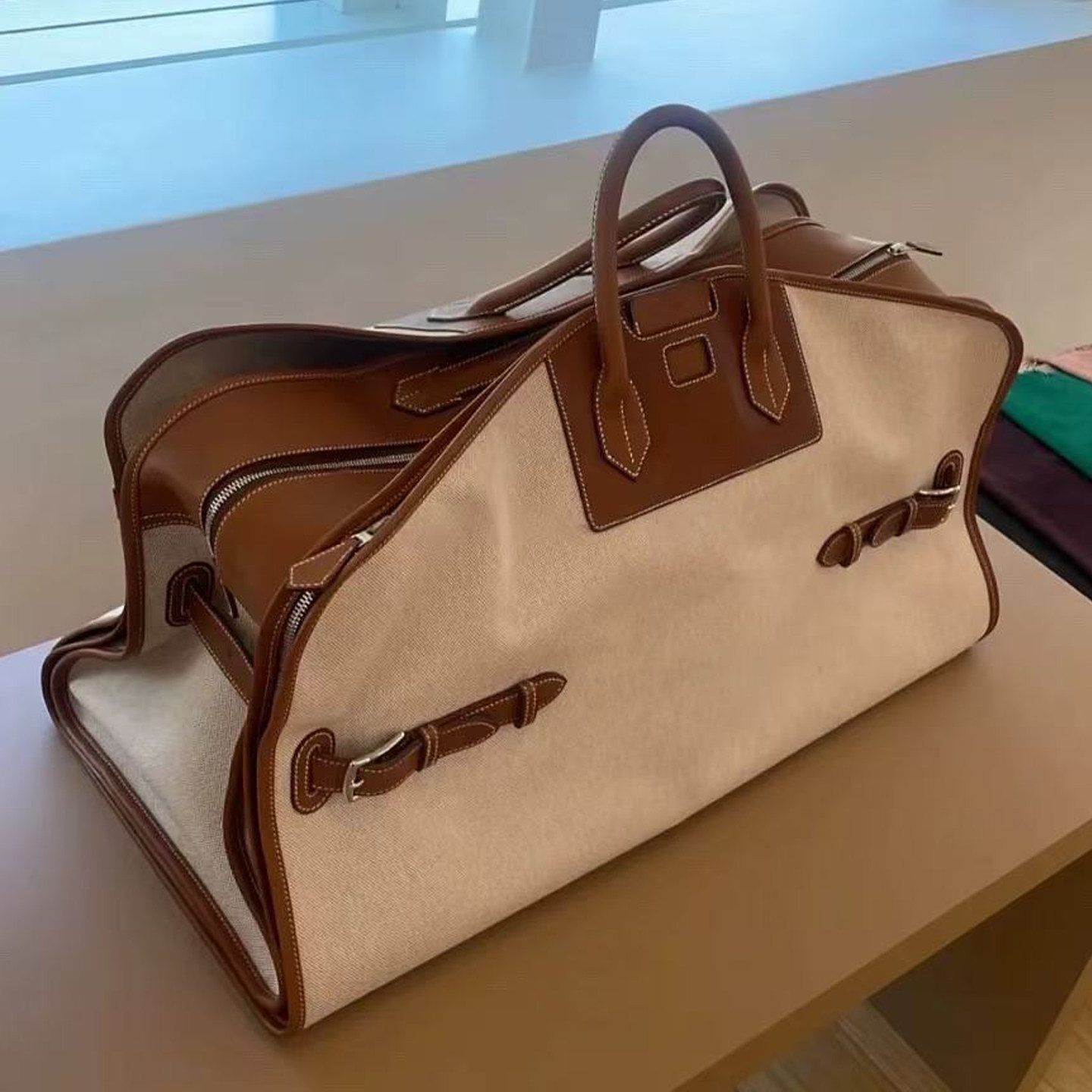 Luxury Bags Hermes - Large capacity travel casual tote bag