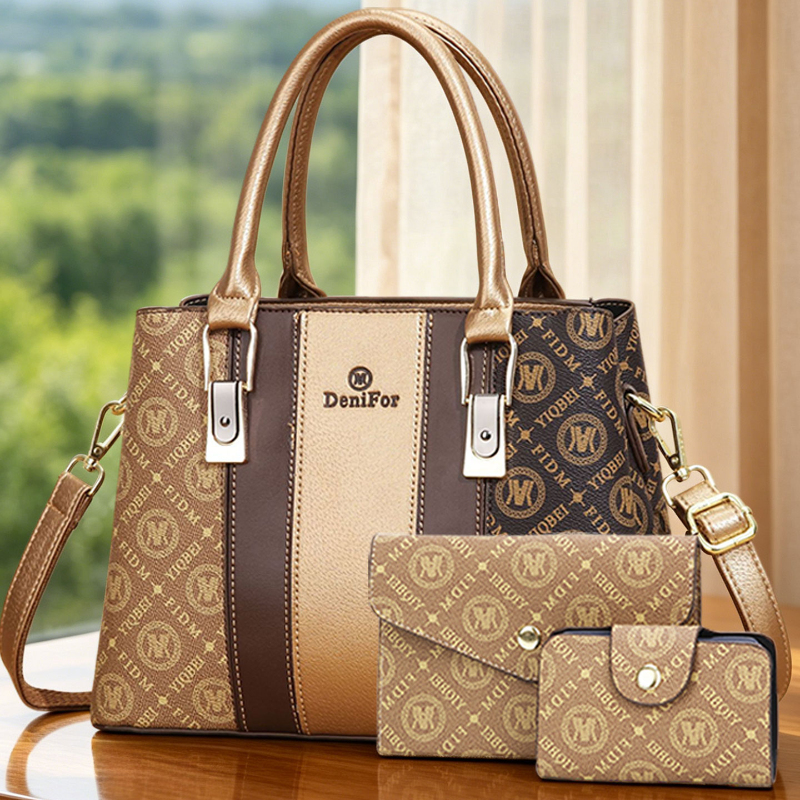 Luxury Bags In - 3-piece set of women's handbags with