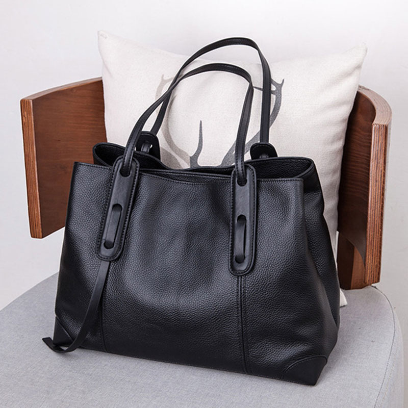 Luxury Bags On Sale - Genuine Leather Tote Bag Luxury Designer