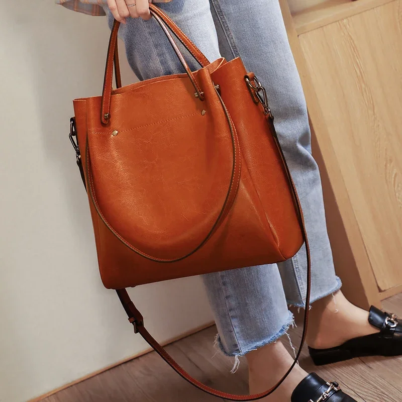 Genuine Leather Tote Bag for W - Xl Luxury Bags 评论和价格