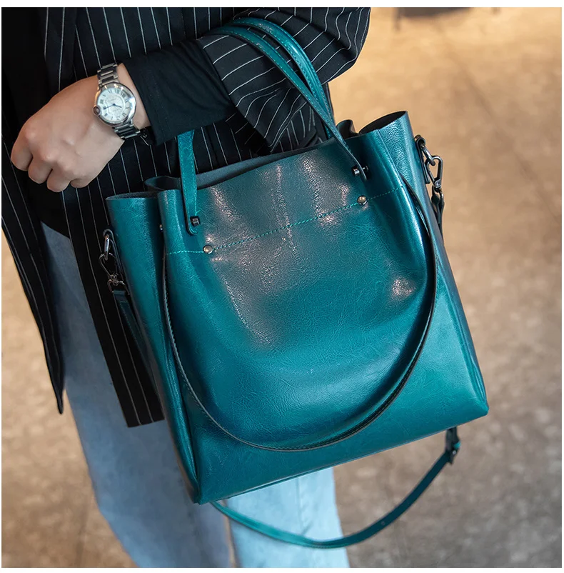 Genuine Leather Tote Bag for W - Xl Luxury Bags 评论和价格