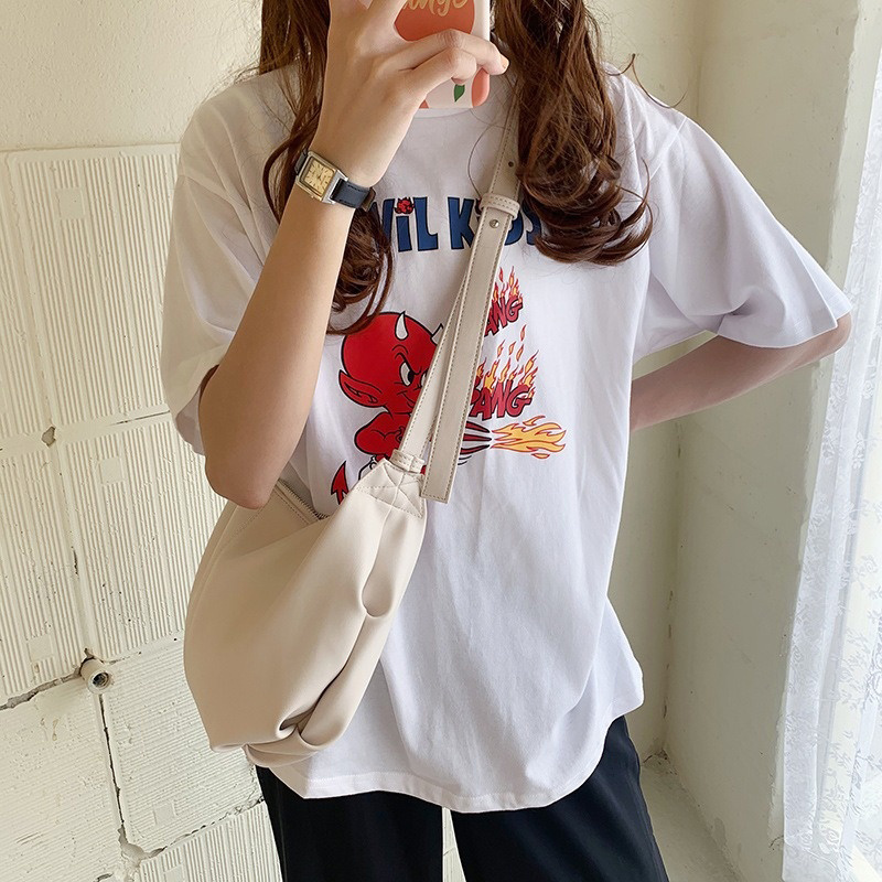 Women Simplicity Ruched Dumpli - Luxury Bags That Are Affordable 评论和价格