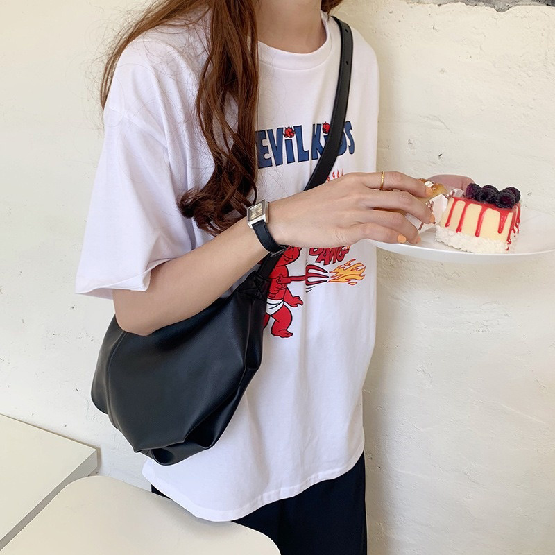 Women Simplicity Ruched Dumpli - Luxury Bags That Are Affordable 评论和价格