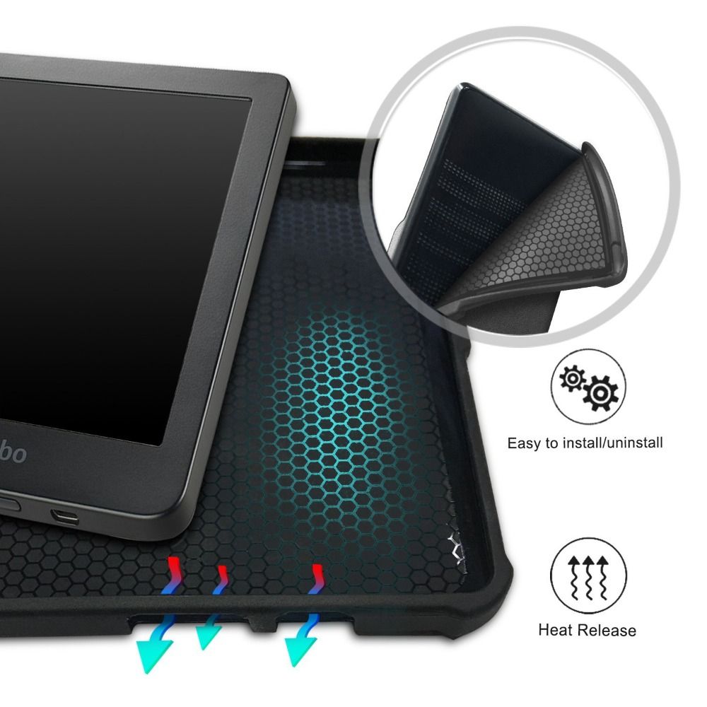 Auto Sleep/Wake 6 inch E-book  - Briefcase Leather Slim 评论和价格
