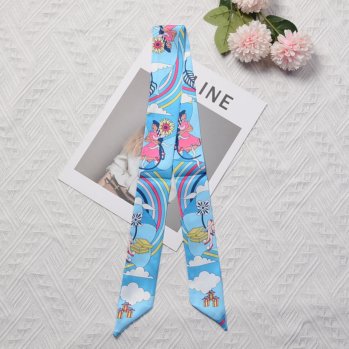 Women Hair Scarf 2024 New Bran - Luxury Bags Design 评论和价格