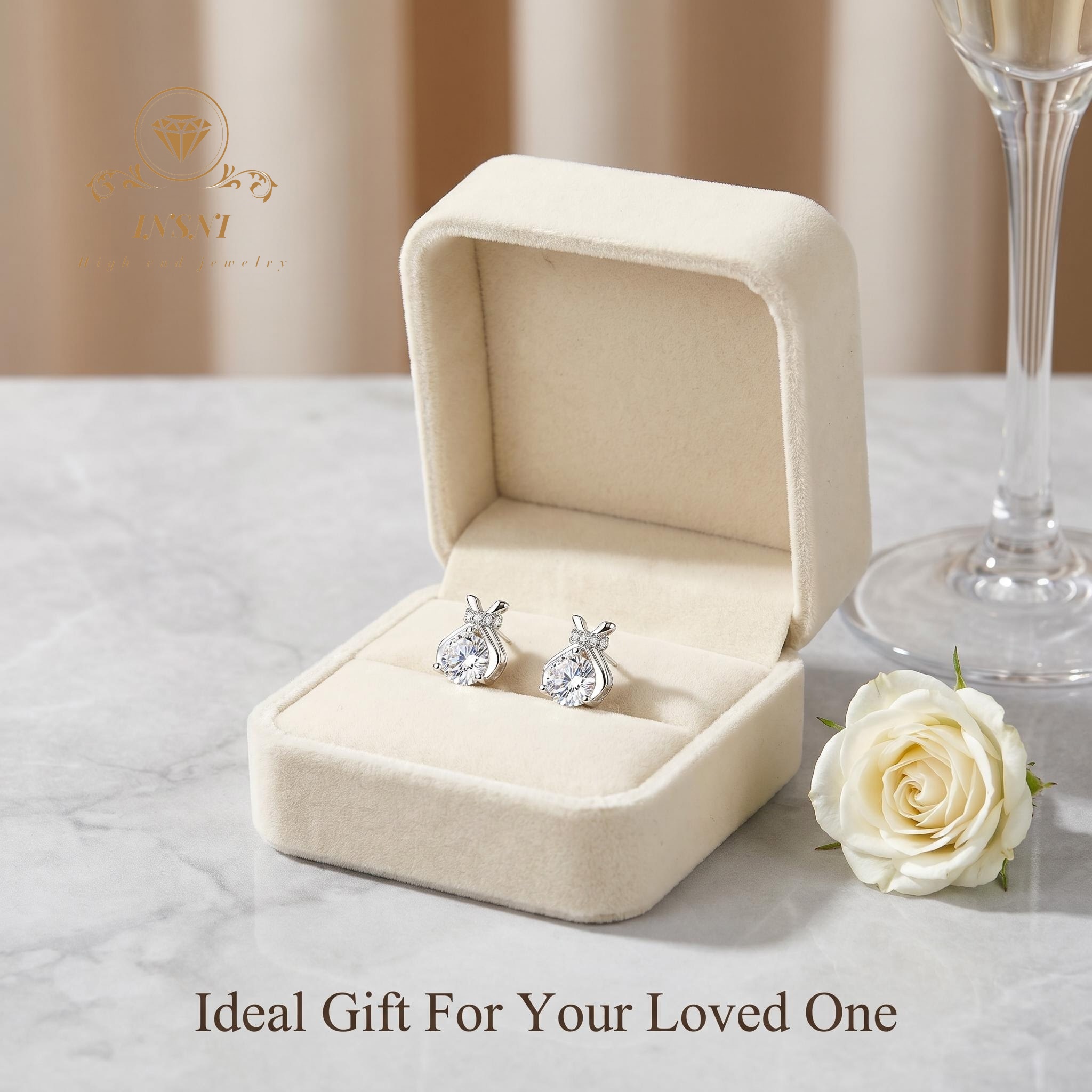 S925 Silver Moissanite Bow Luc - Luxury Bags That Are Affordable 评论和价格