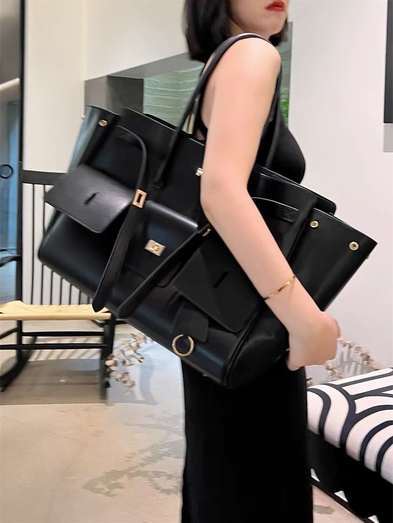 Genuine Cowhide Leather Tote T - Luxury Bags Hermes 评论和价格