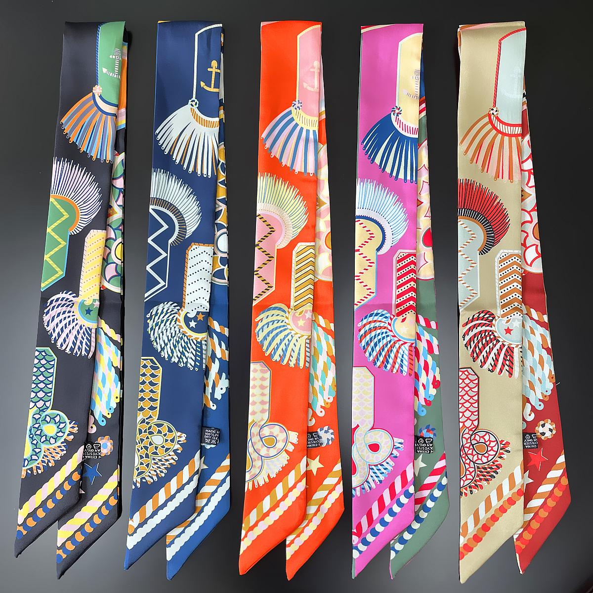 Brand Design Twill 100% Silk S - Luxury Bags Design 评论和价格