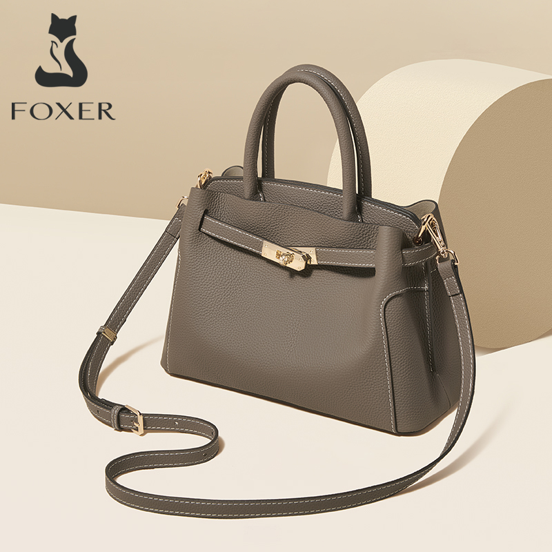 FOXER Genuine Leather Women's  - Luxury Bags In Sale 评论和价格