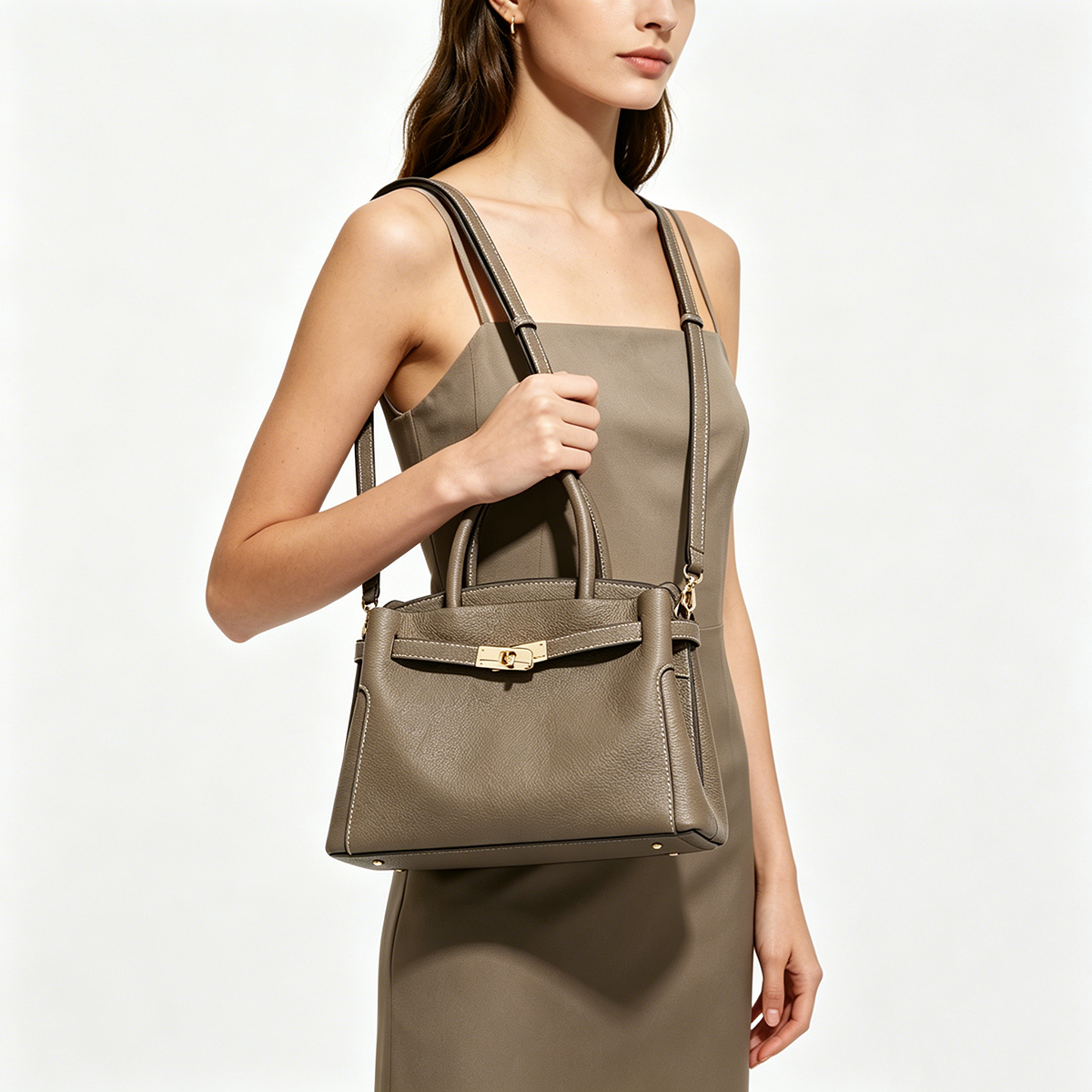 FOXER Genuine Leather Women's  - Luxury Bags In Sale 评论和价格