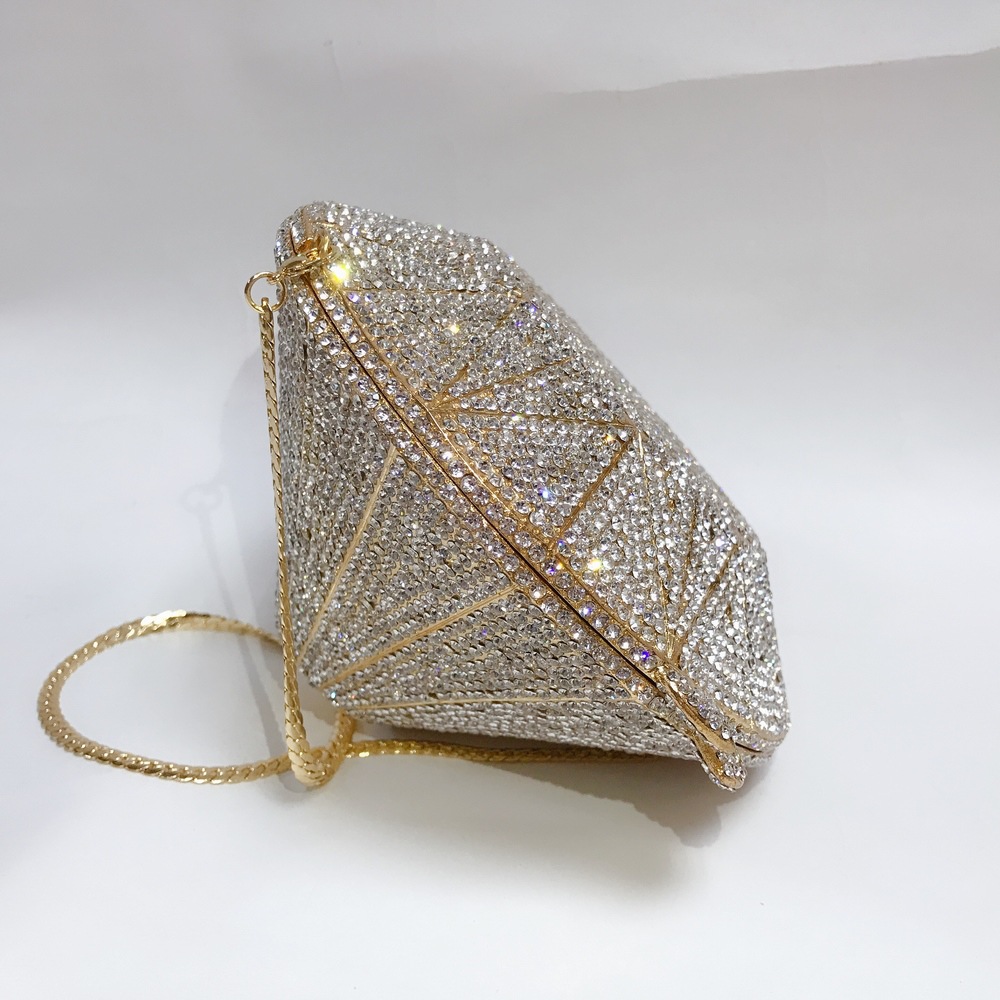 Three-Dimensional Diamond Shap - Luxury Bags On Sale 评论和价格