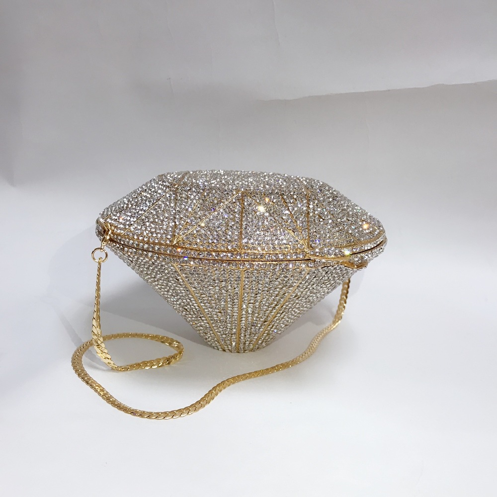 Three-Dimensional Diamond Shap - Luxury Bags On Sale 评论和价格