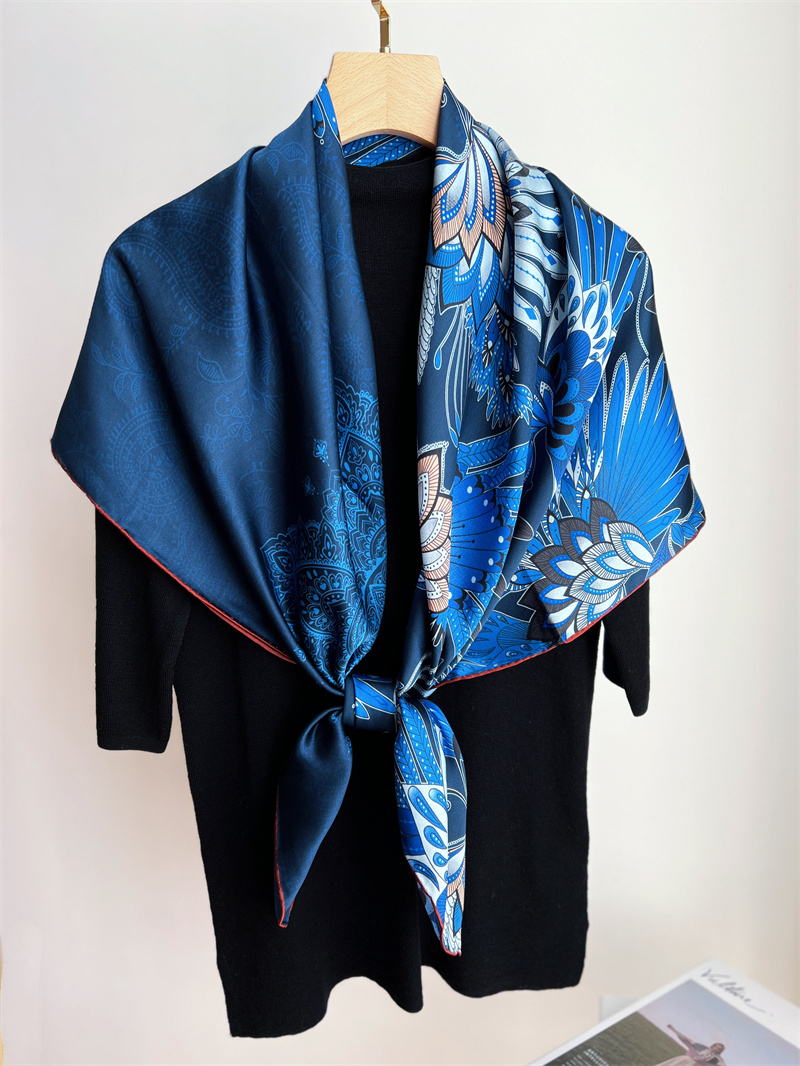 Natural Mulberry Silk Scarf Wo - Luxury Bags Design 评论和价格