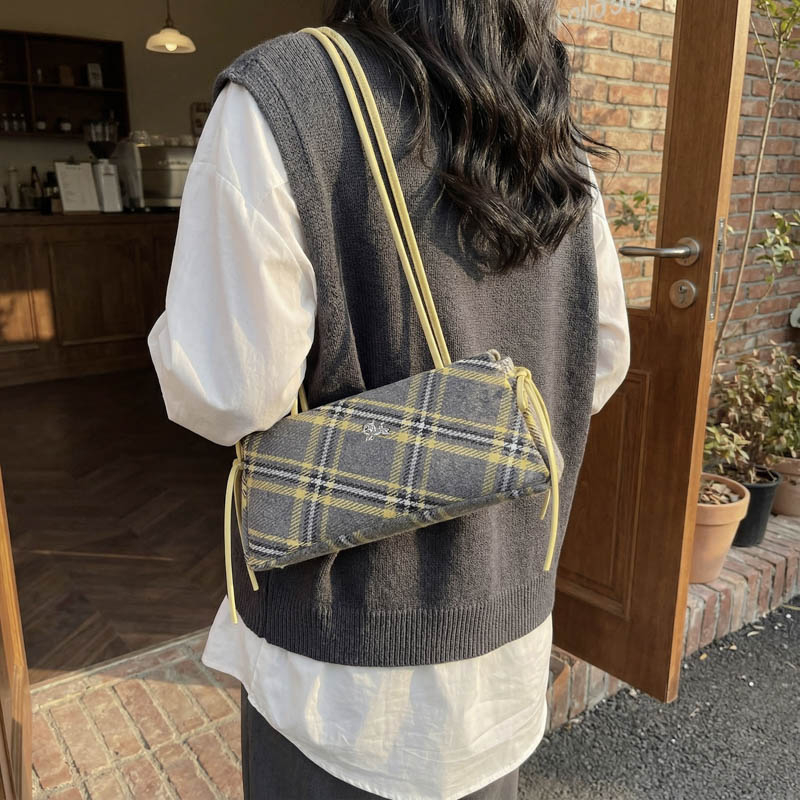 Fashion Microfiber Striped Pla - Luxury Bags That Are Affordable 评论和价格