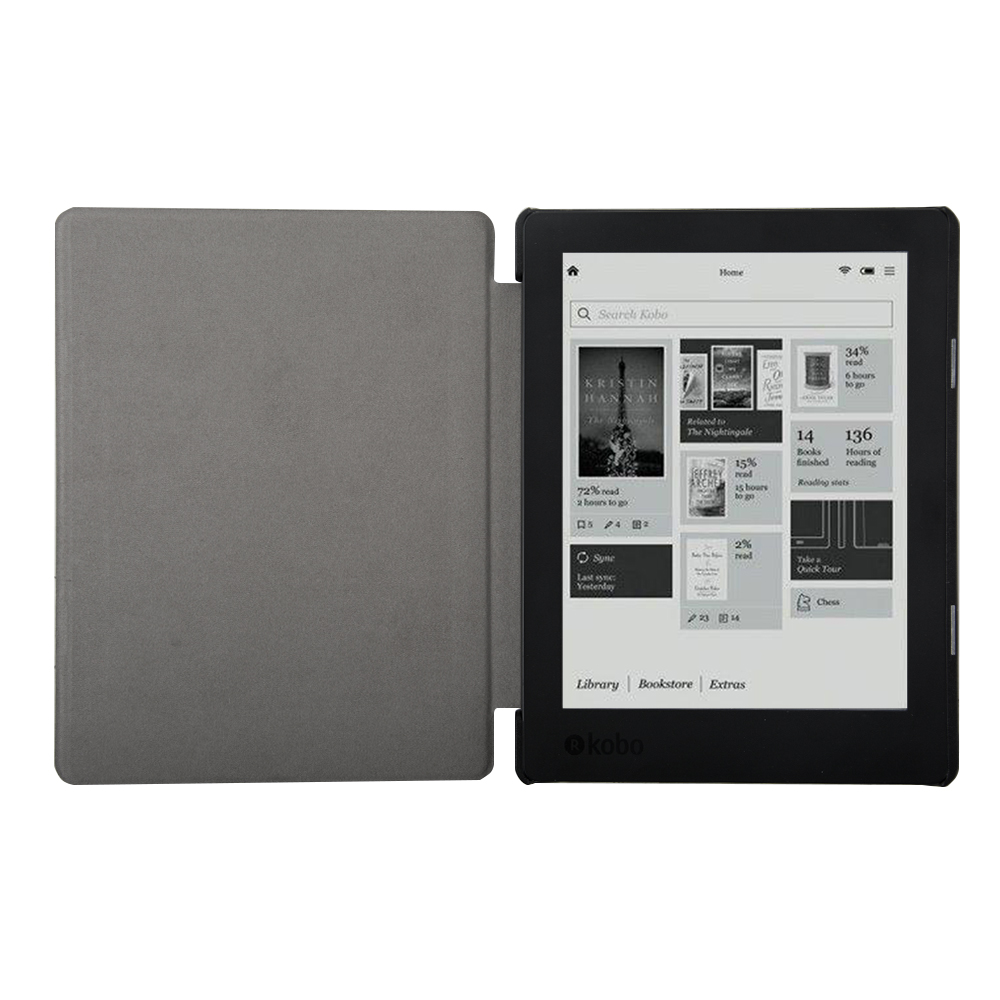 Leather Case for KOBO AURA  H2 - Briefcase Leather Slim 评论和价格