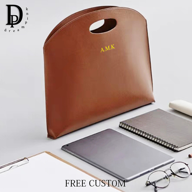 Luxury Design Custom Initials  - Briefcase Leather Slim 评论和价格