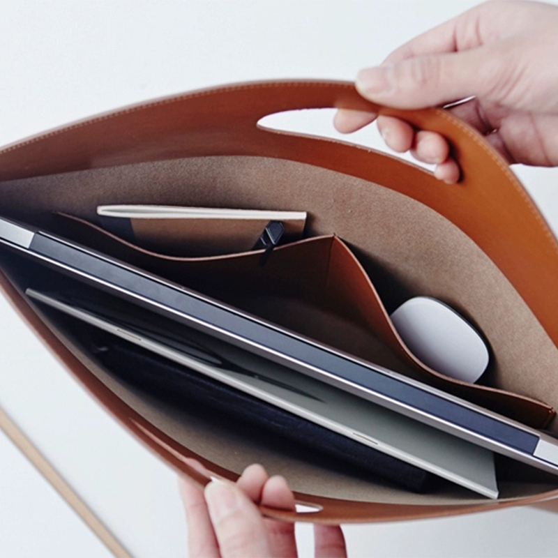 Luxury Design Custom Initials  - Briefcase Leather Slim 评论和价格