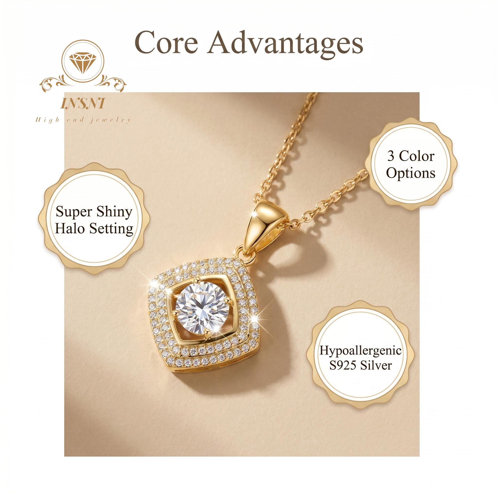 S925 silver smart moissanite s - Luxury Bags That Are Affordable 评论和价格
