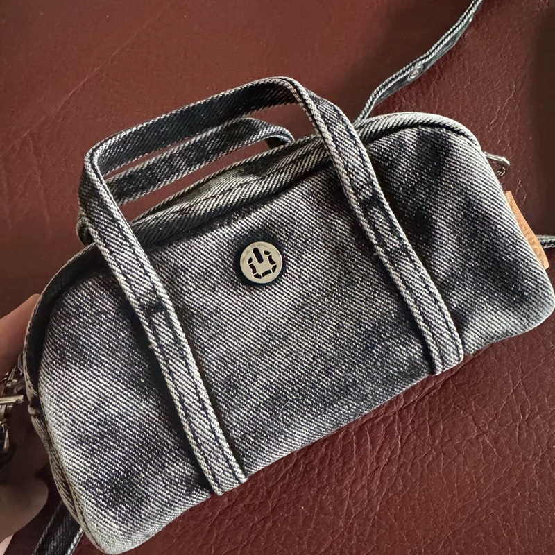 Korean Casual Mini Denim Box B - Luxury Bags Design 评论和价格