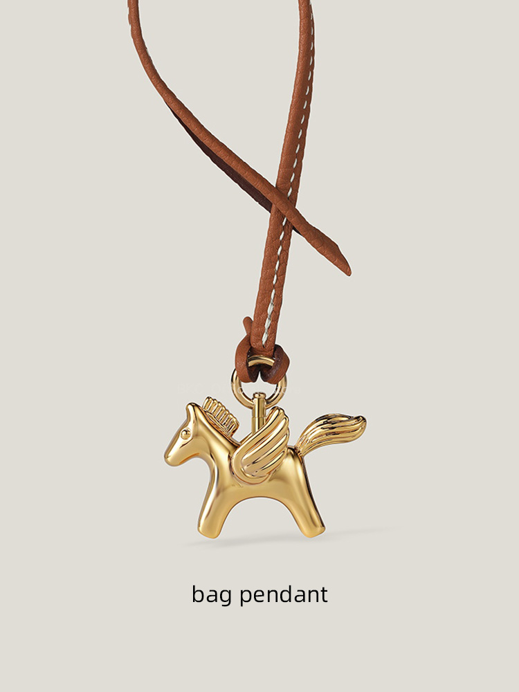 Luxury Brass Pegasus Bag Charm - Luxury Bags Hermes 评论和价格