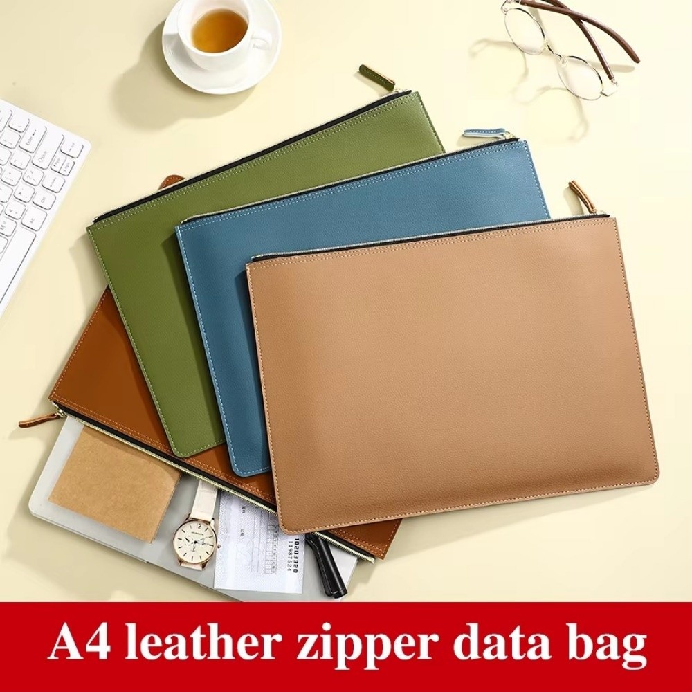 A4 Business Briefcase with Zip - Briefcase Leather Slim 评论和价格