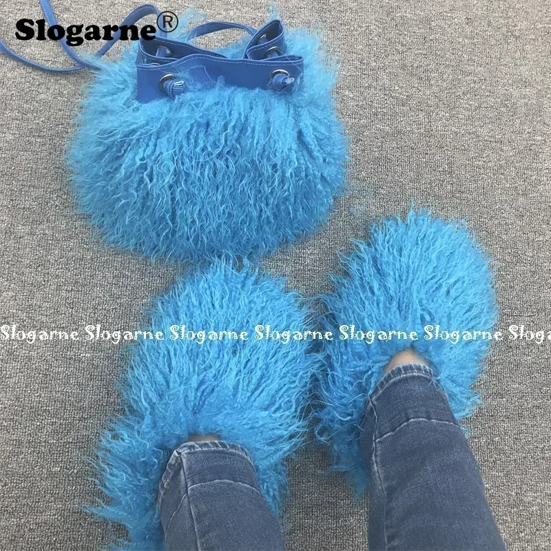 Hot Sale Spring Teddy Fur Slid - Luxury Bags In Sale 评论和价格
