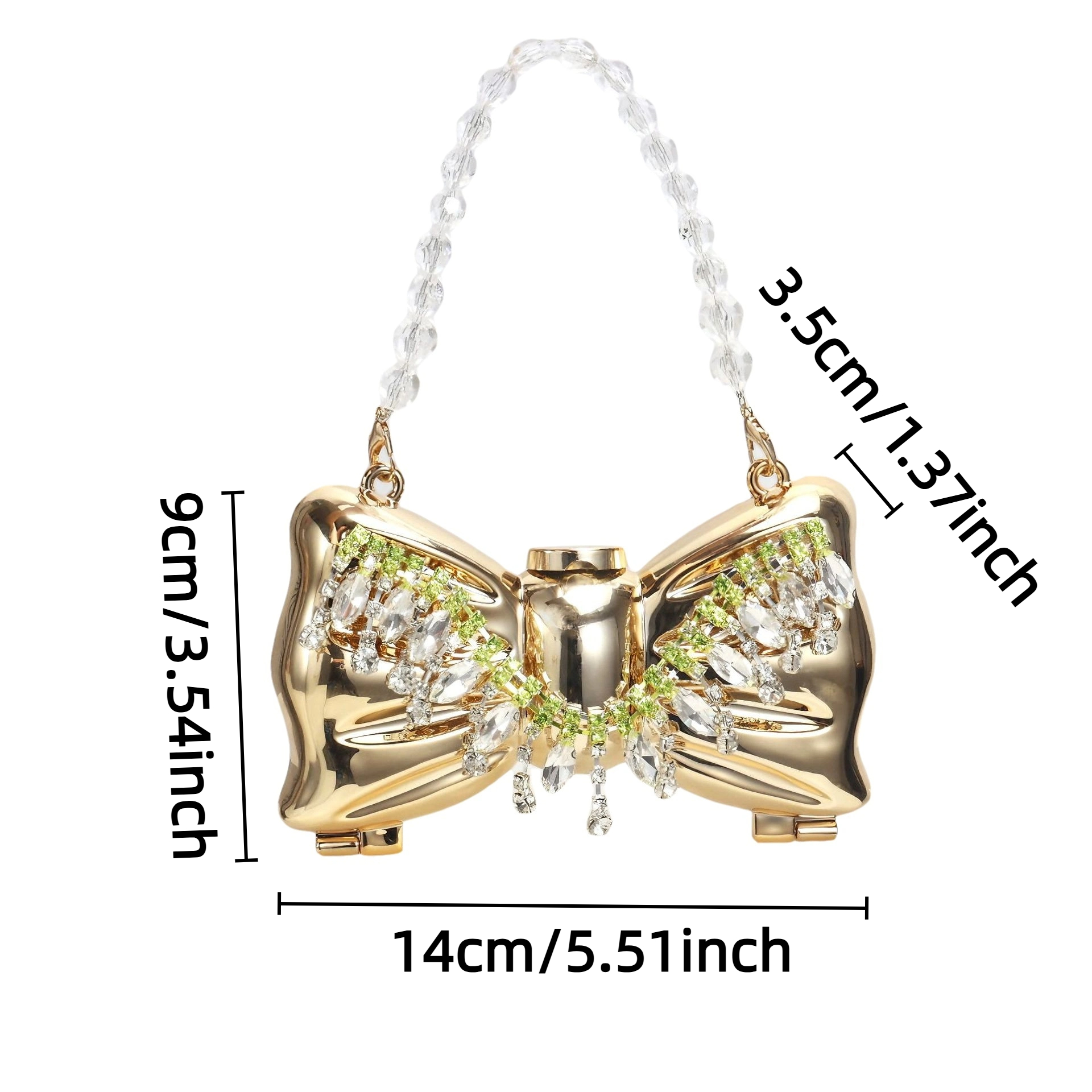 Luxury Fashion Metal Mini Hand - Luxury Bags Design 评论和价格